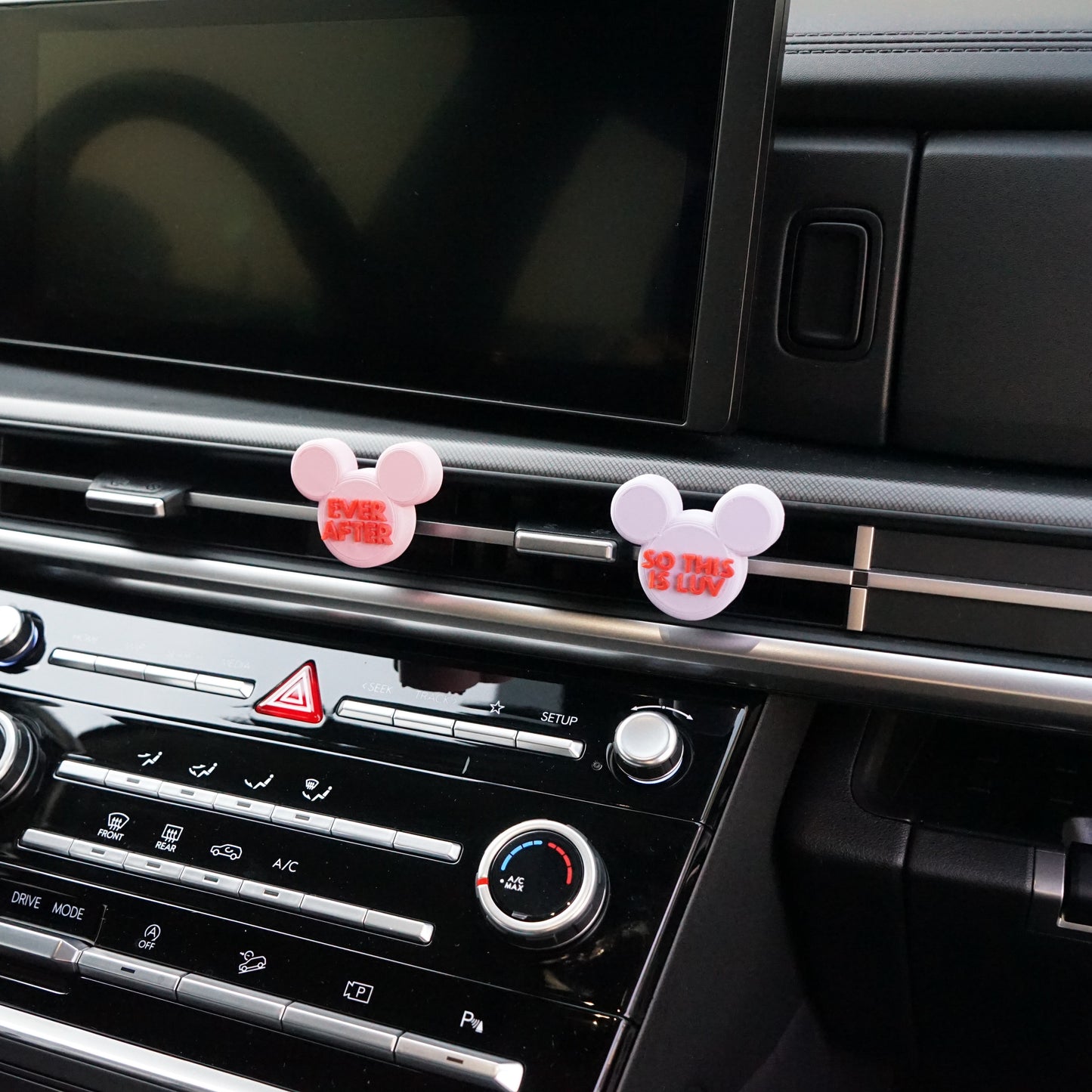 Valentine Mouse Car Air Freshener Vent Clip