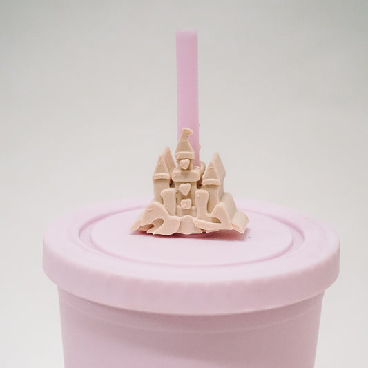 Sand Castle Straw Charm
