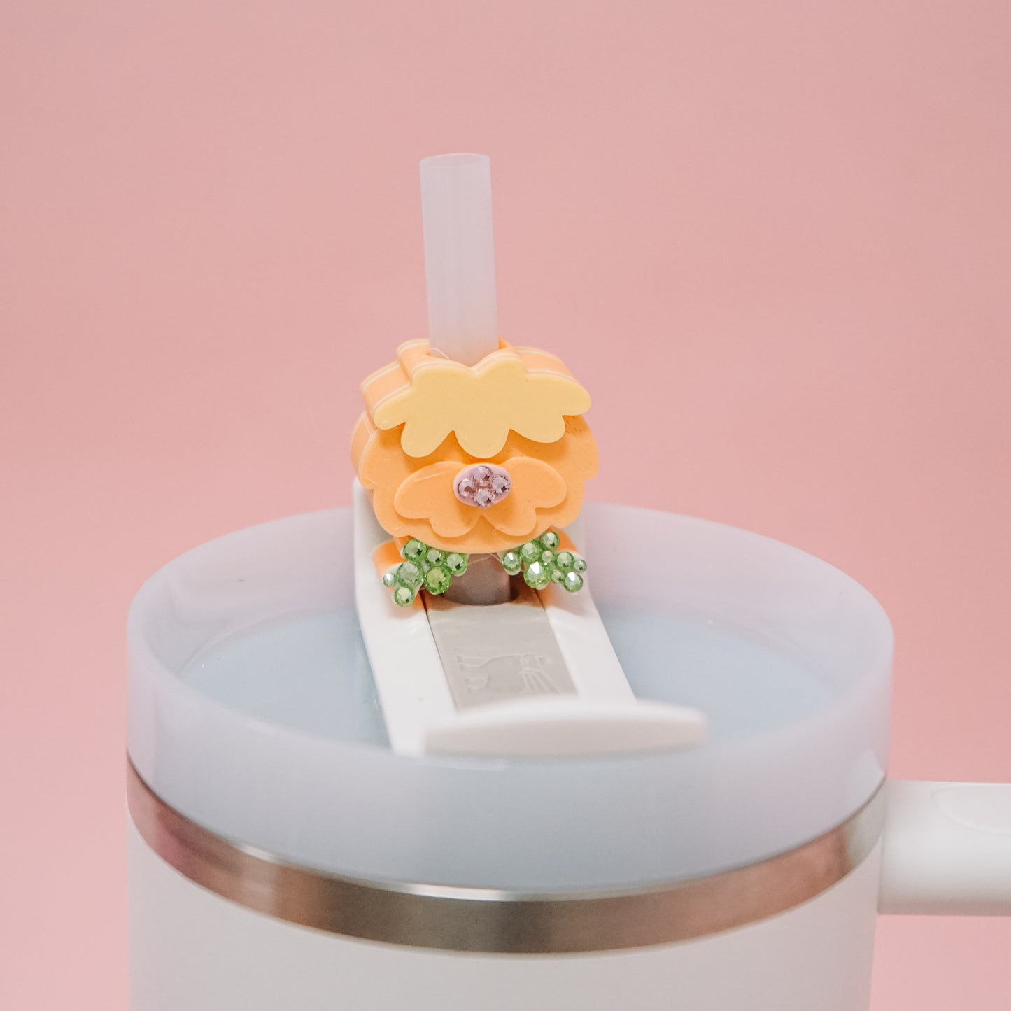 Chrysanthemum Straw Charm