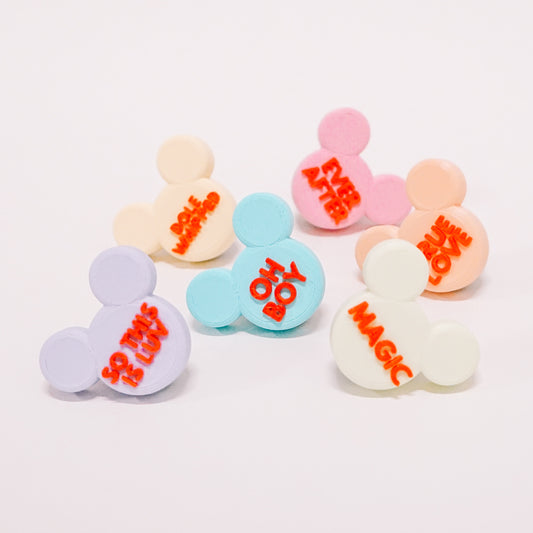 Valentine Mouse Car Air Freshener Vent Clip