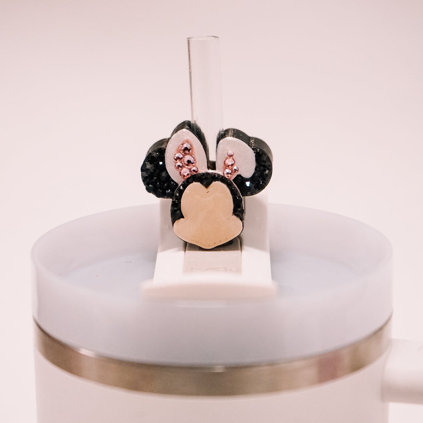 Mr Bunny Ears Straw Charm