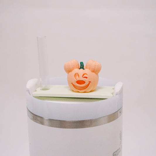 Winking Pumpkin Lid Plate