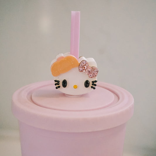 Pumpkin HK Straw Charm