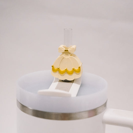 Beast Princess Dress Straw Charm