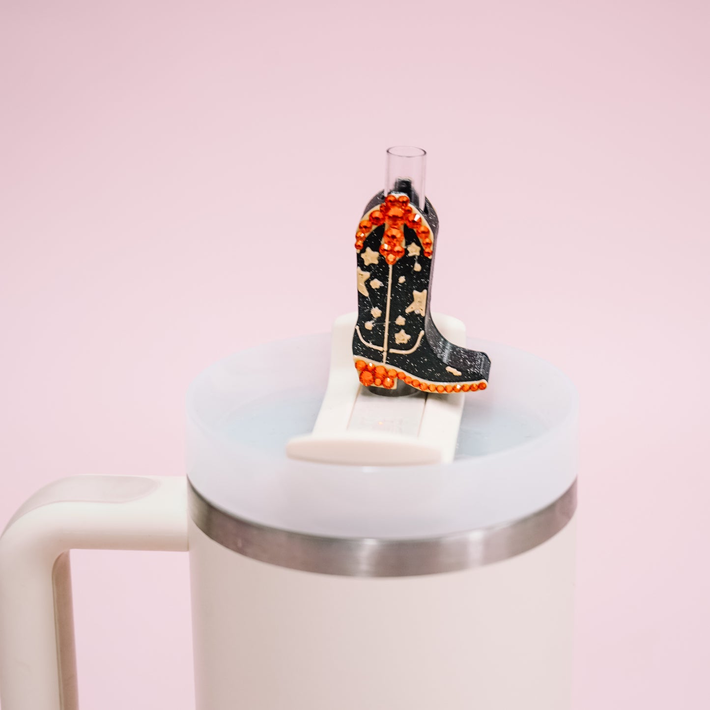 Cowboy Boot Straw Charm