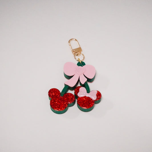 Ears Cherry Bag Charm