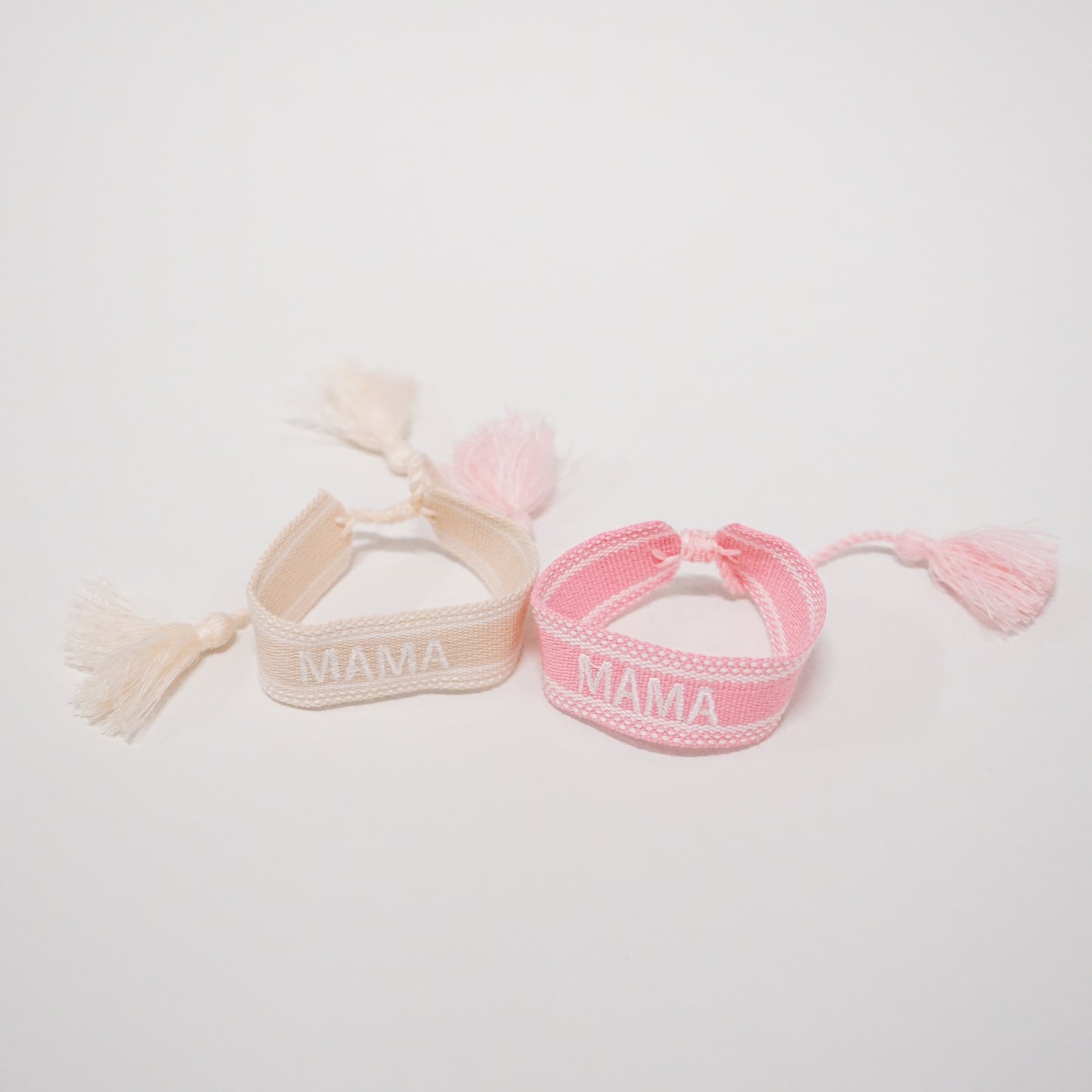 Mama Embroidered Bracelet