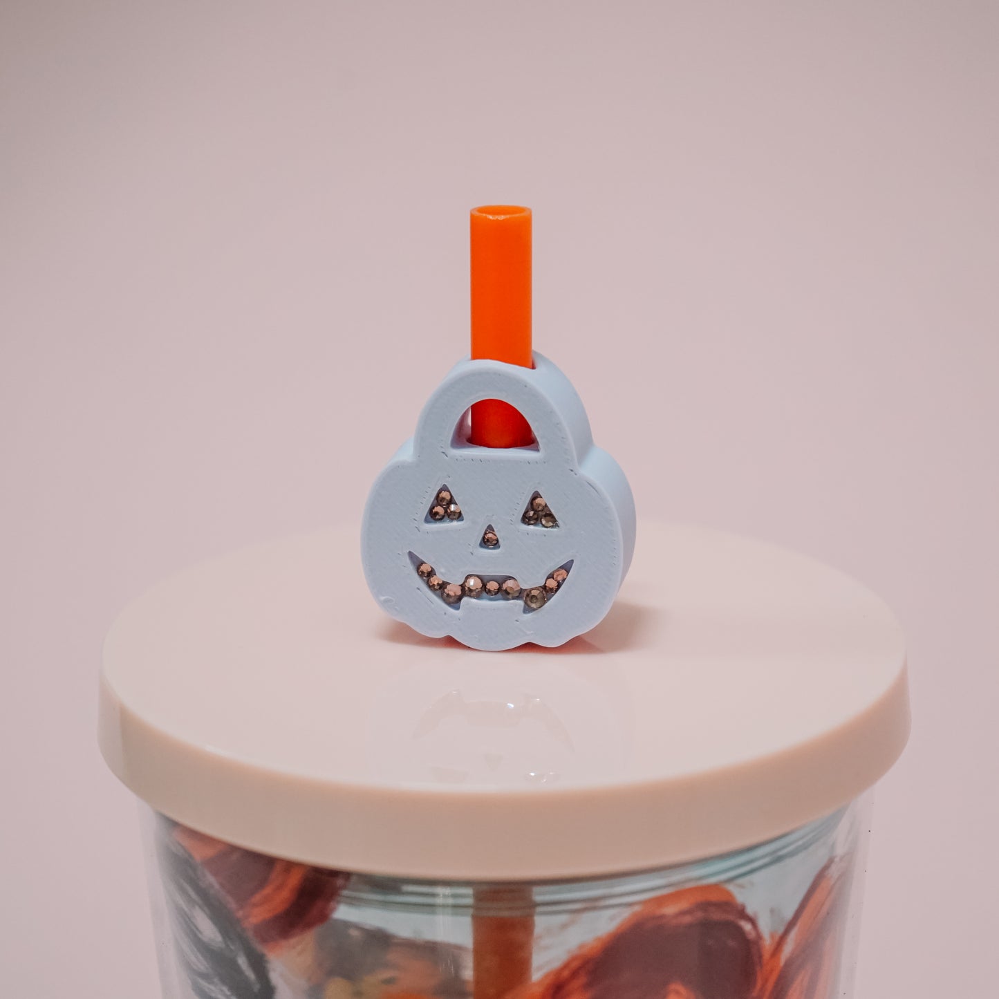 Candy Bucket Straw Charm