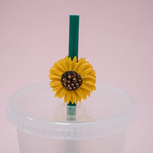 Sunflower Straw Charm