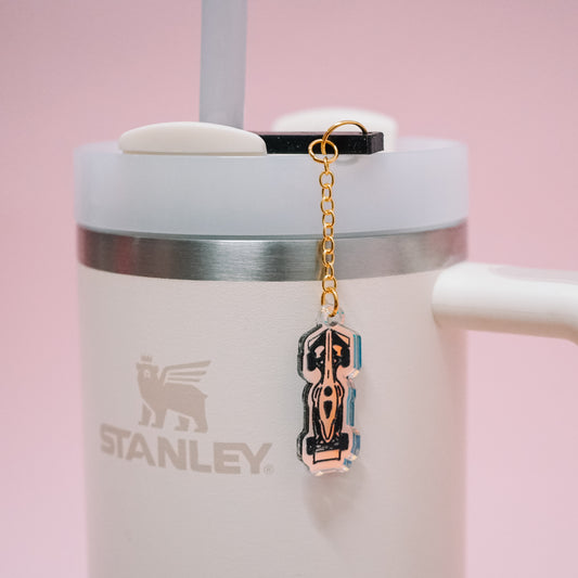 Fast Car Straw Dangle