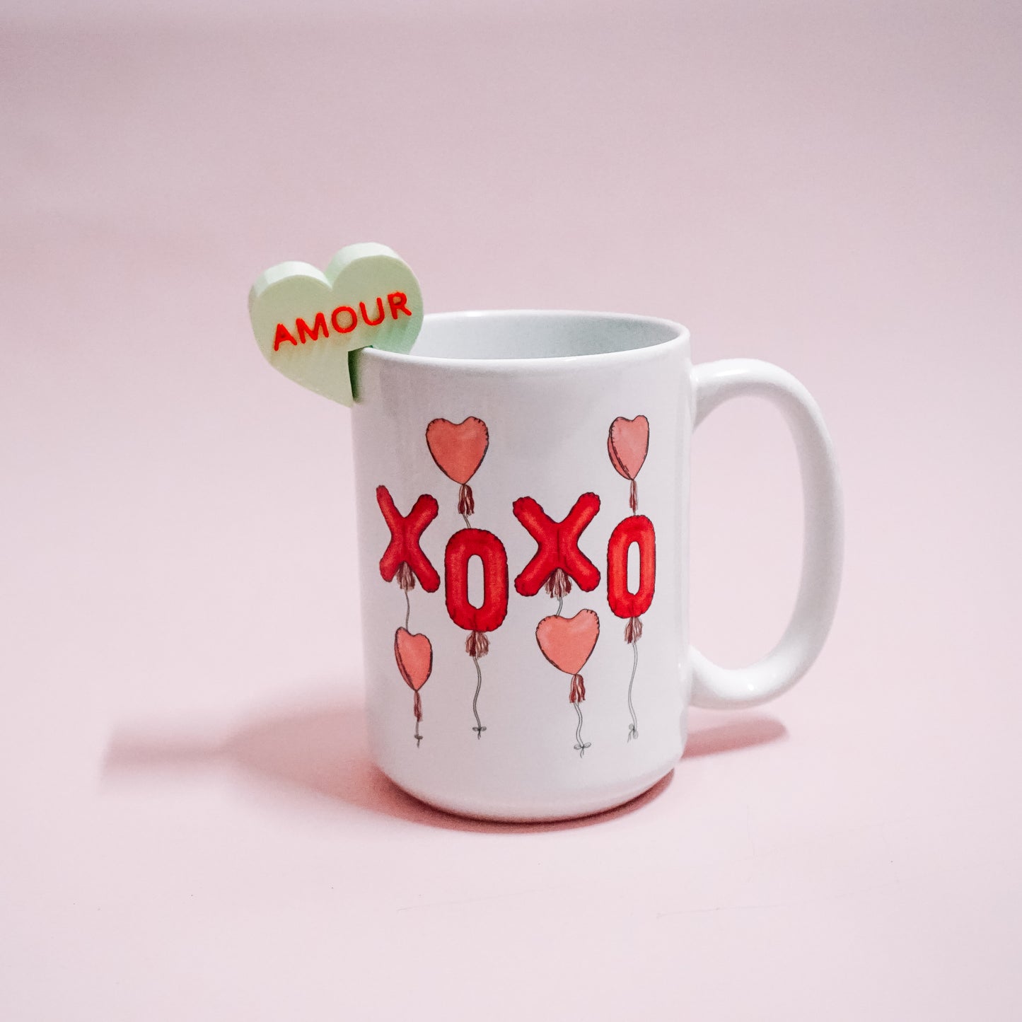 Candy Heart Mug Charm