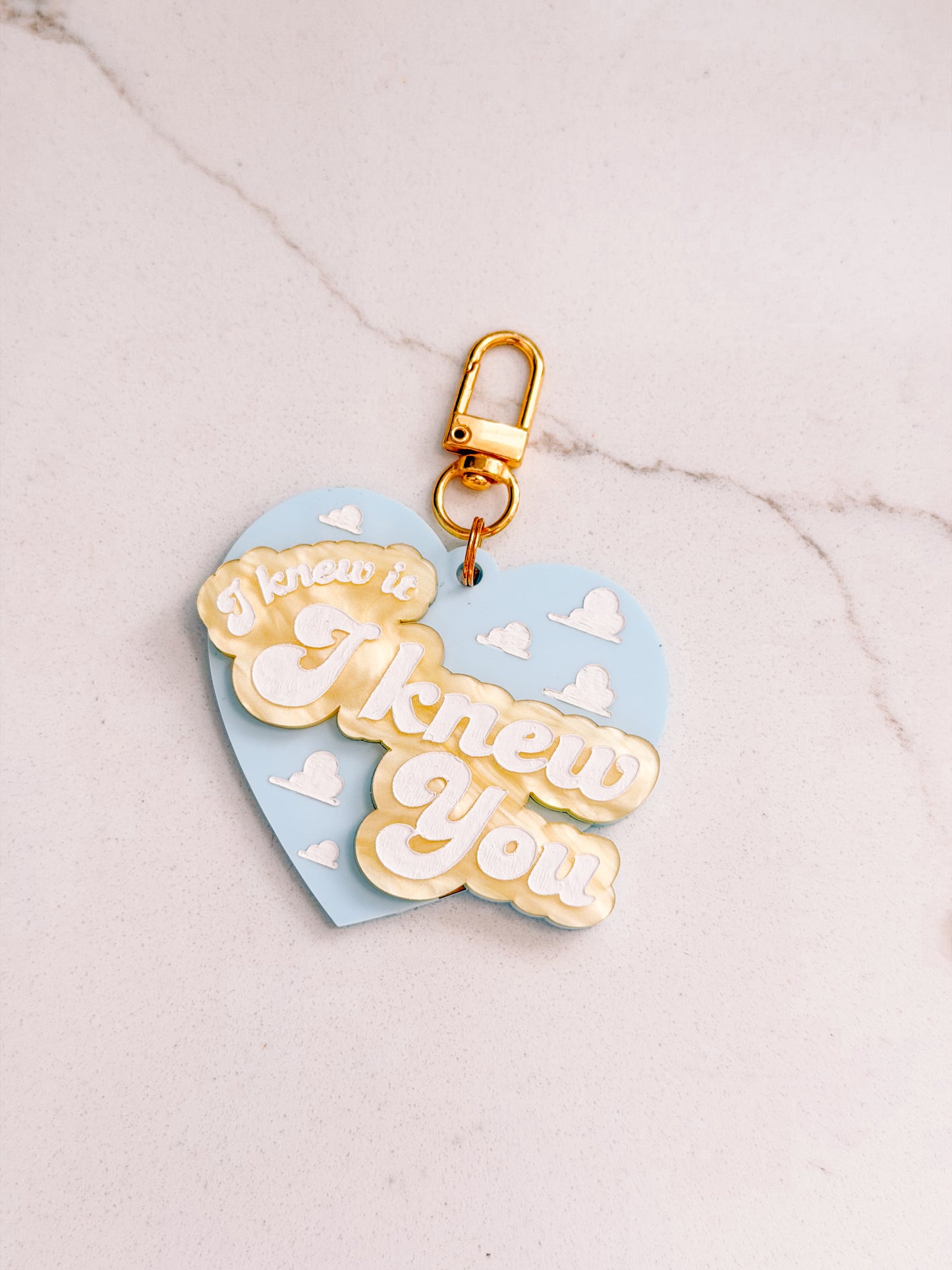 I Knew You Bag Charm
