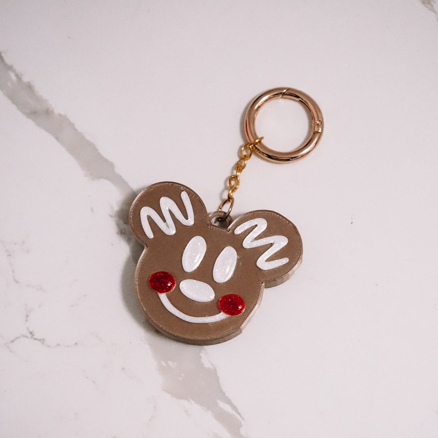 Mouse Gingerbread Bag Charm