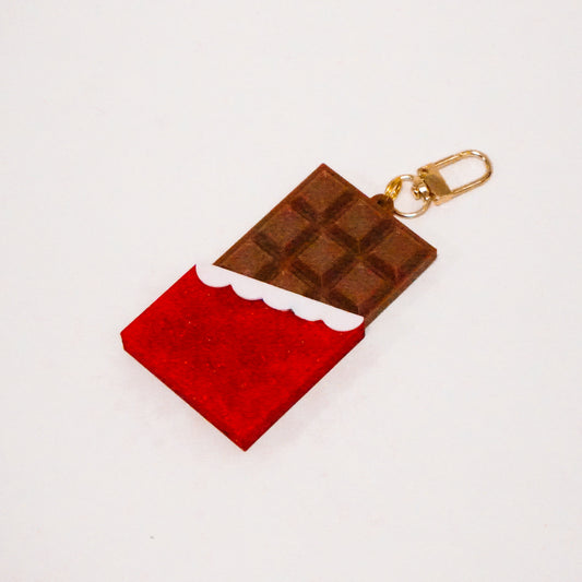 Chocolate Bar Bag Charm