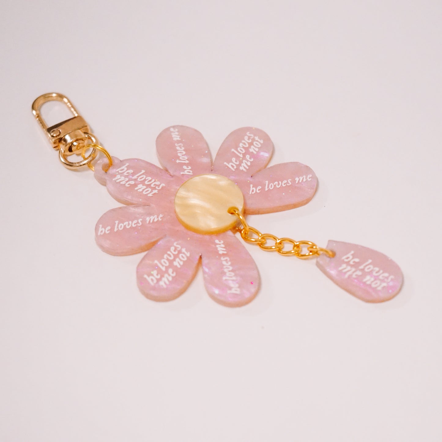 Pickin' Petals of a Flower Bag Charm