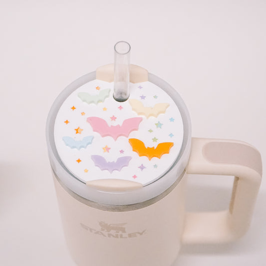 Pastel Bats Lid Plate