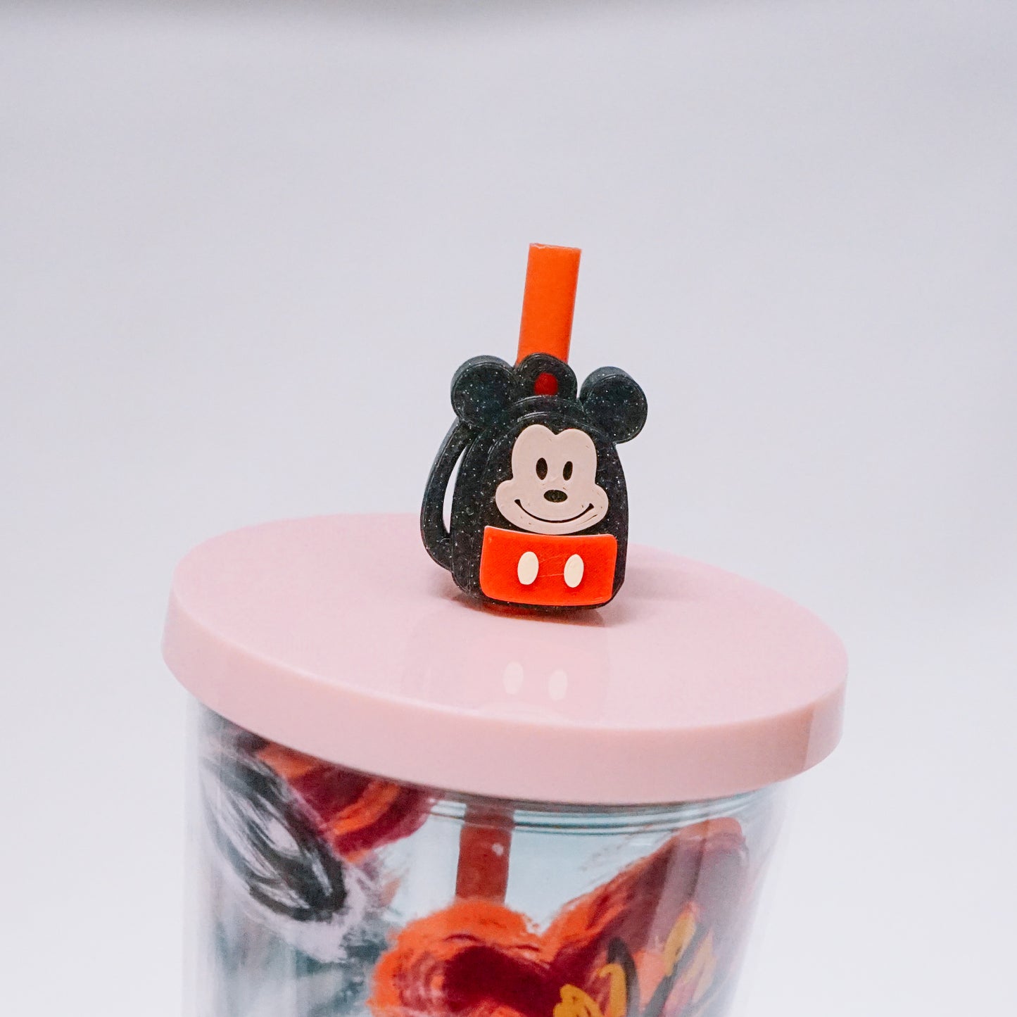 Mouse Backpack Straw Charm