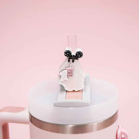 Parks Ghostie Straw Charm