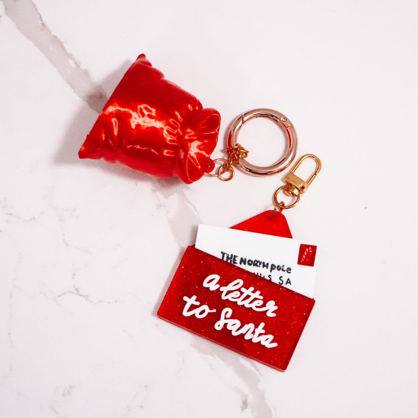 Santa's Sack Bag Charm