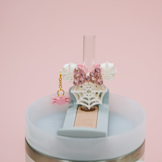 Spiderweb Mouse Charm