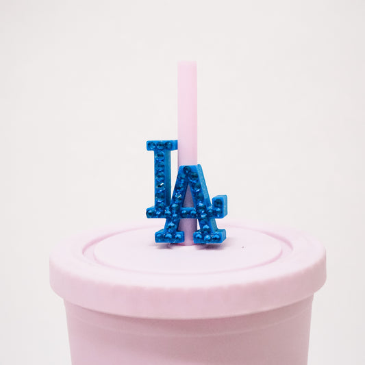 LA Straw Charm