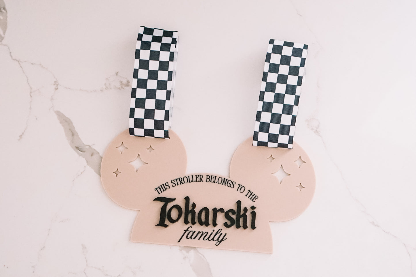 Ears Hat Stroller Tag