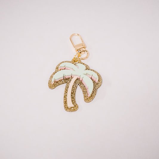 Palm Tree Bag Charm