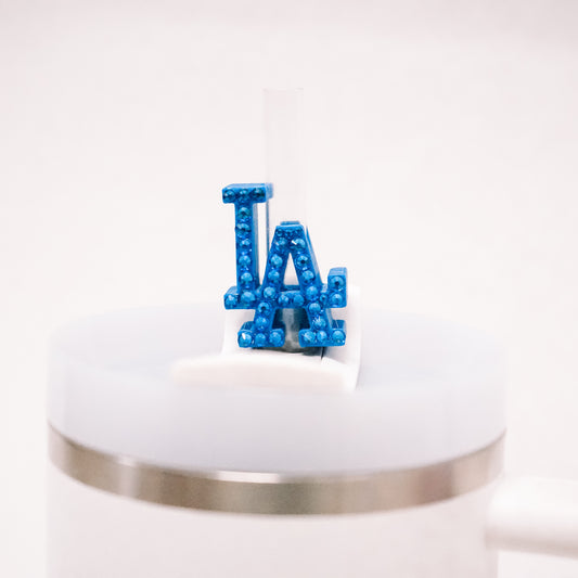 LA Straw Charm