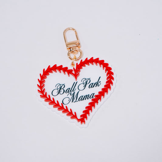 Ballpark Mama Bag Charm