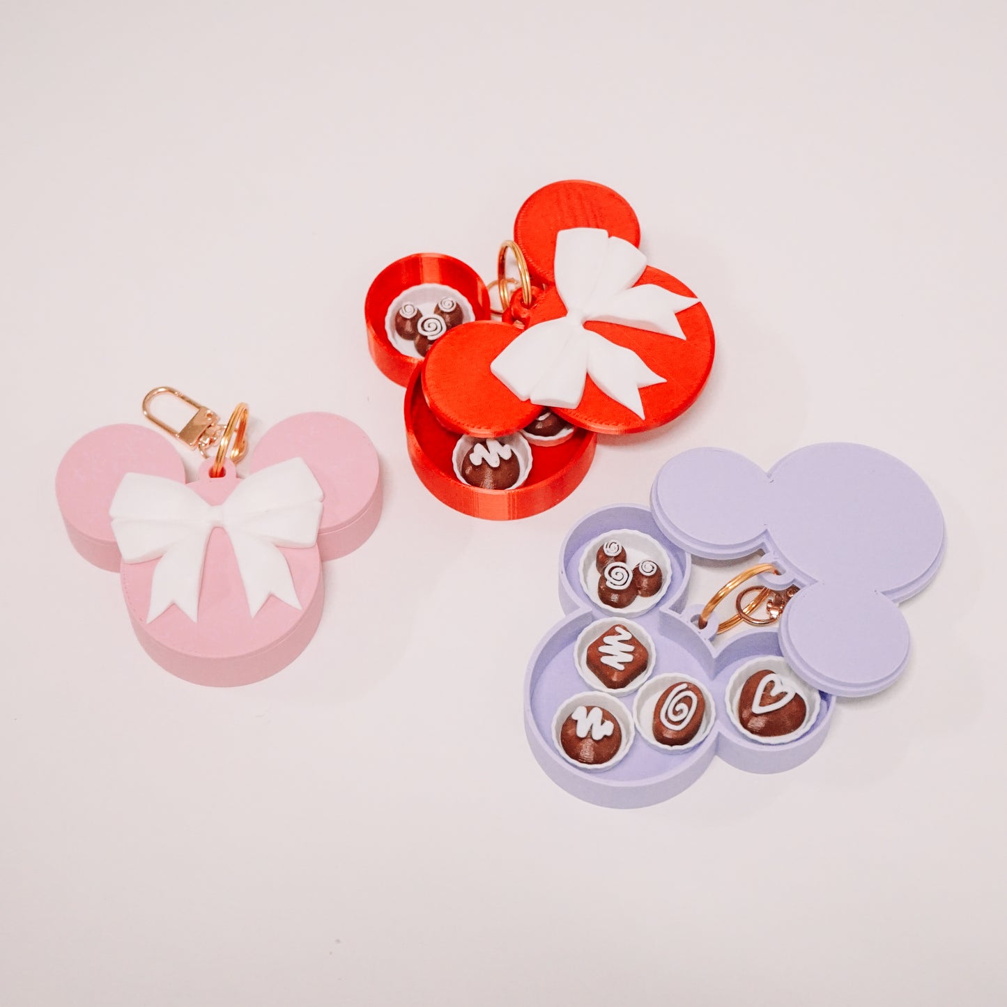 Ears Box of Chocolates Bag Charm