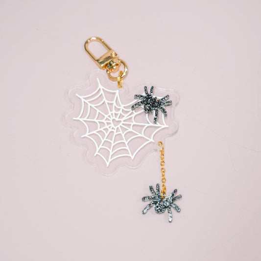 Spiderweb Bag Charm