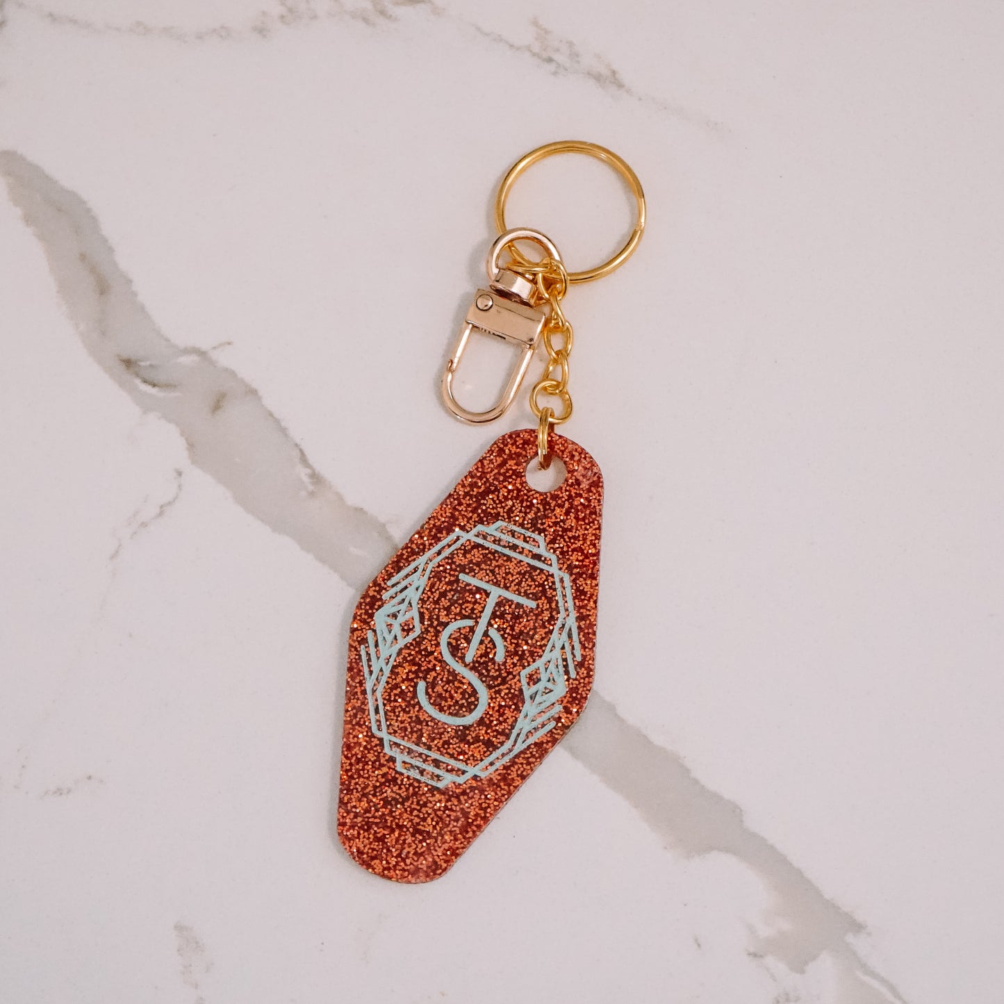 Crest Motel Keychain