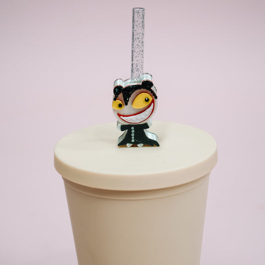 Scary Teddy Straw Charm