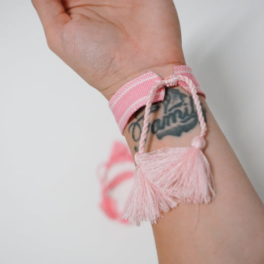 Lover Embroidered Bracelet