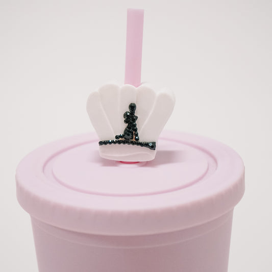Rat Chef Straw Charm