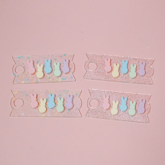 Marshmallow Bunny Lid Plate