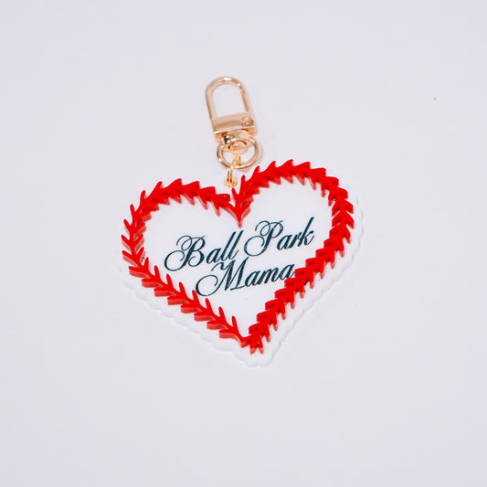 Ballpark Mama Bag Charm