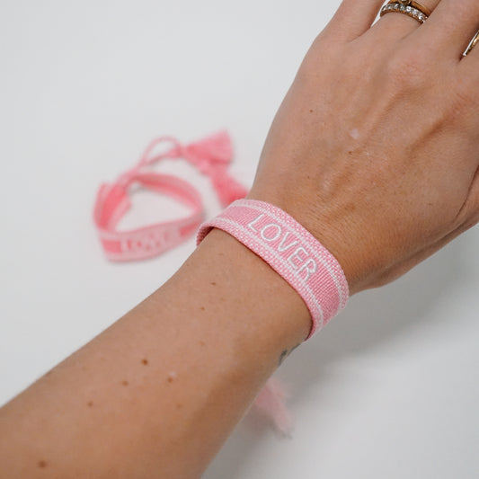 Lover Embroidered Bracelet