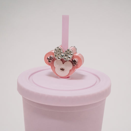 ShellieBear Straw Charm