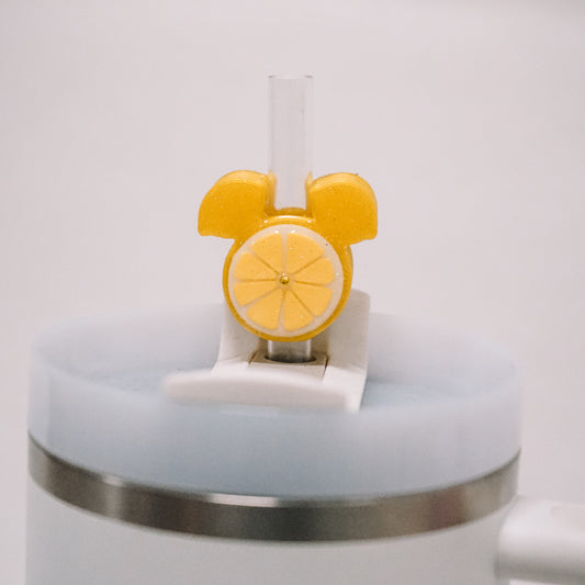 Ears Lemon Straw Charm