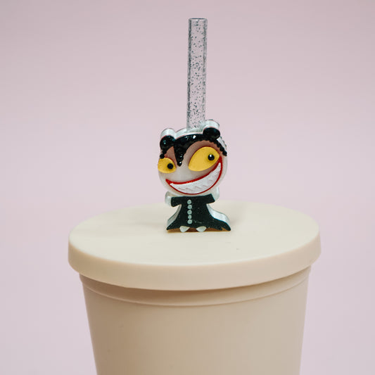 Scary Teddy Straw Charm