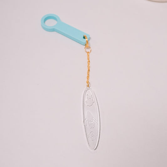 Hawaiian Rollercoaster Straw Dangle
