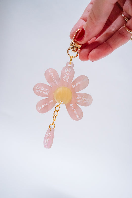 Pickin' Petals of a Flower Bag Charm