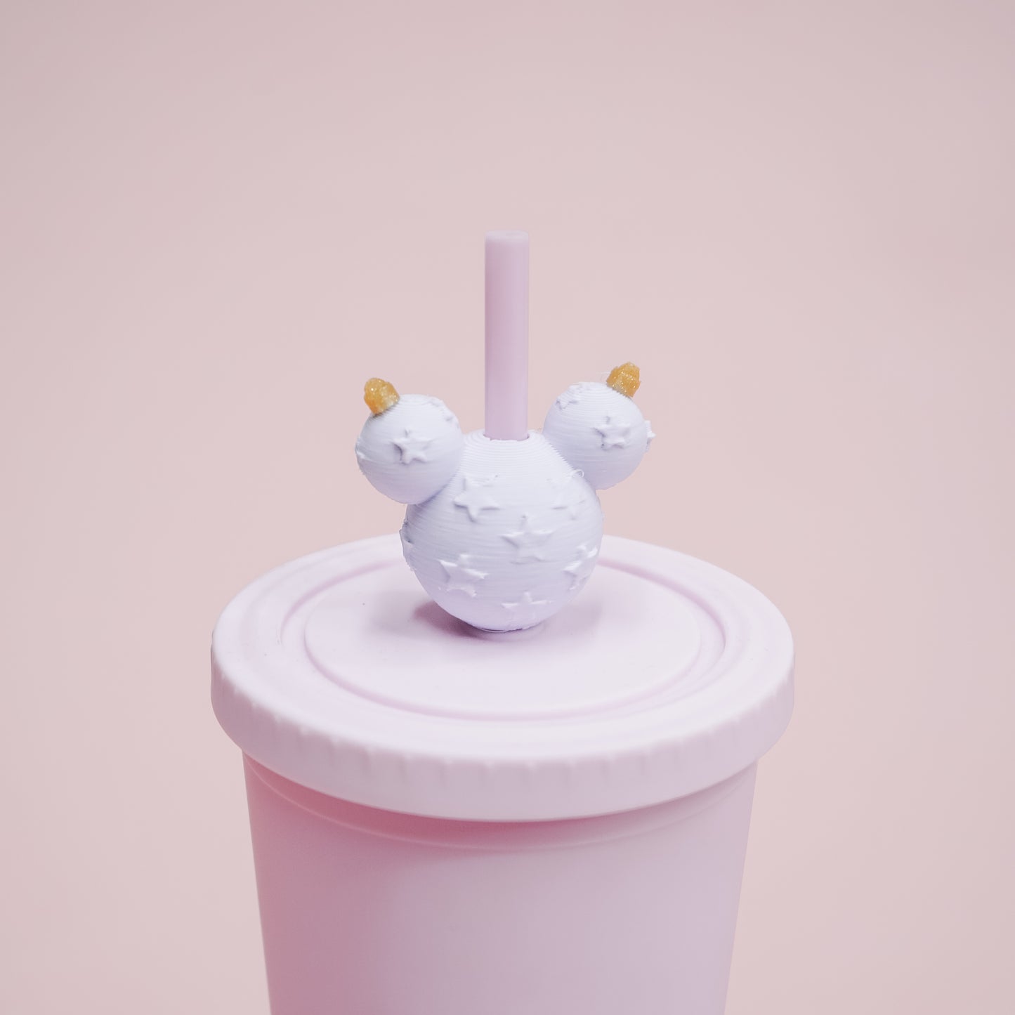 3D Ear Ornament Straw Charm