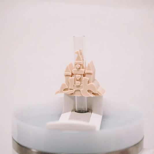 Sand Castle Straw Charm
