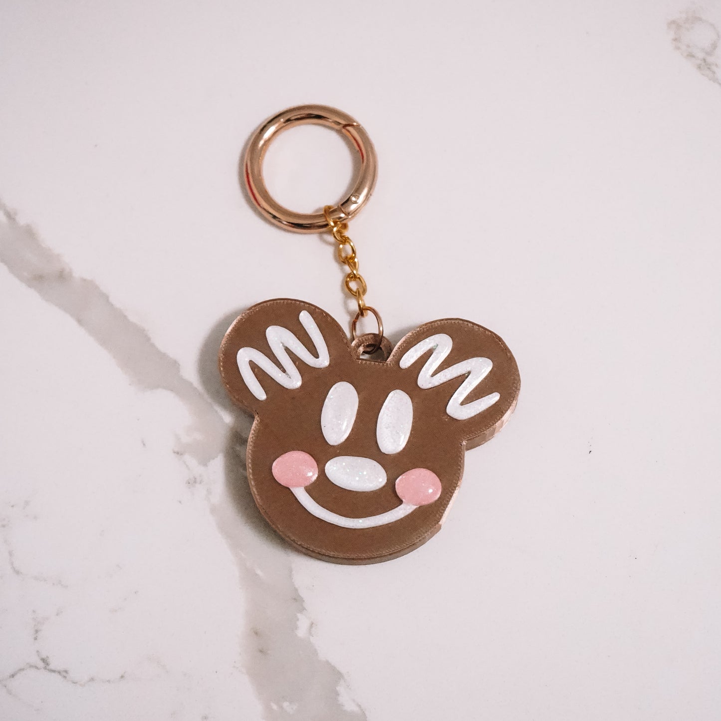 Mouse Gingerbread Bag Charm