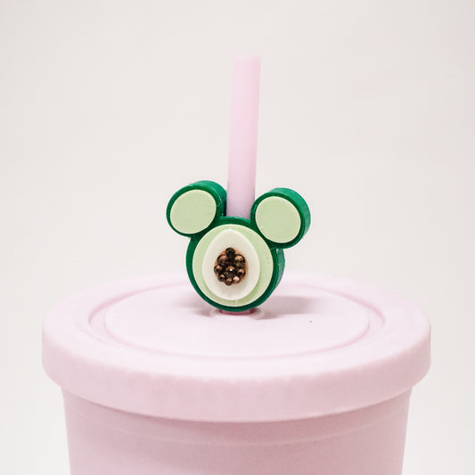 Ears Avocado Straw Charm