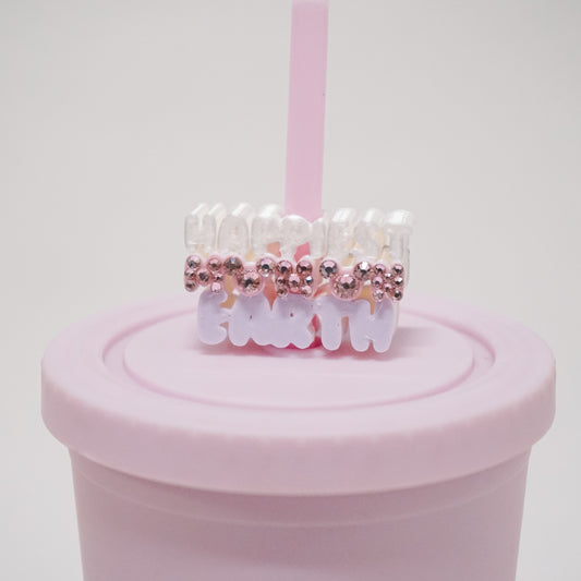 Happiest Mom on Earth Straw Charm
