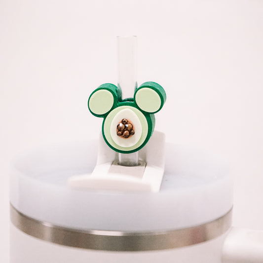 Ears Avocado Straw Charm