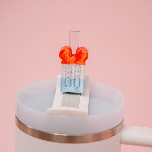 Ears Popsicle Straw Charm